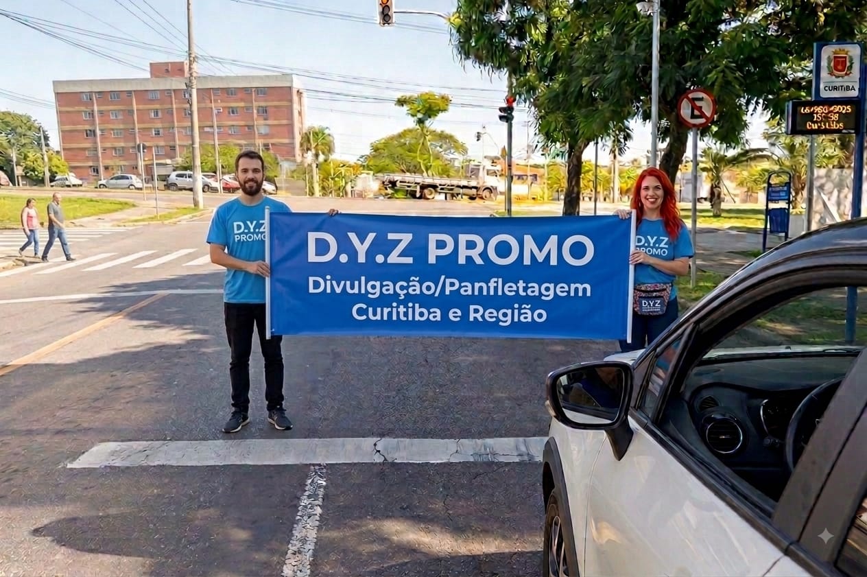 Equipe D.Y.Z Promo em ação de rua