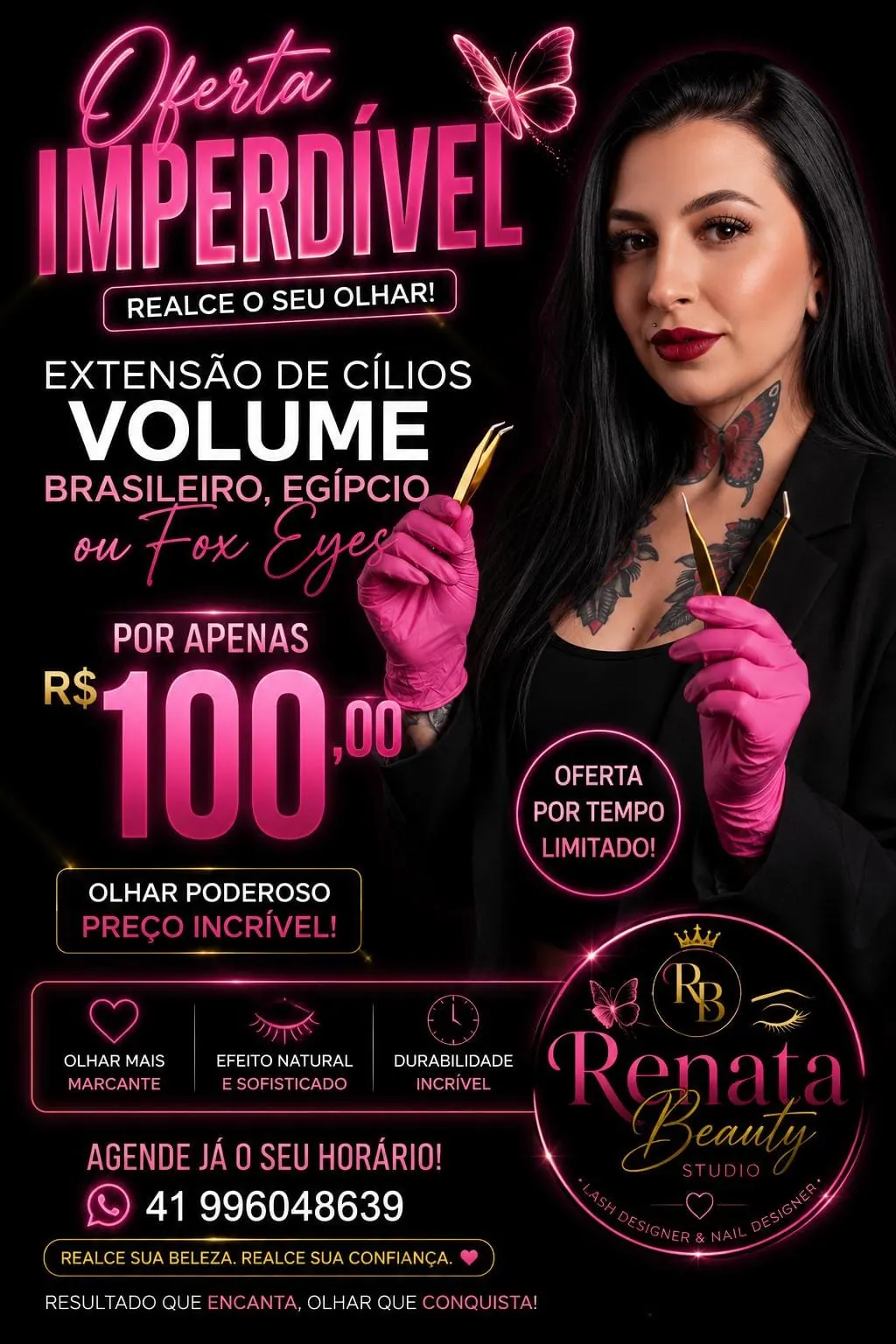 Capa do site Renata Beauty Studio