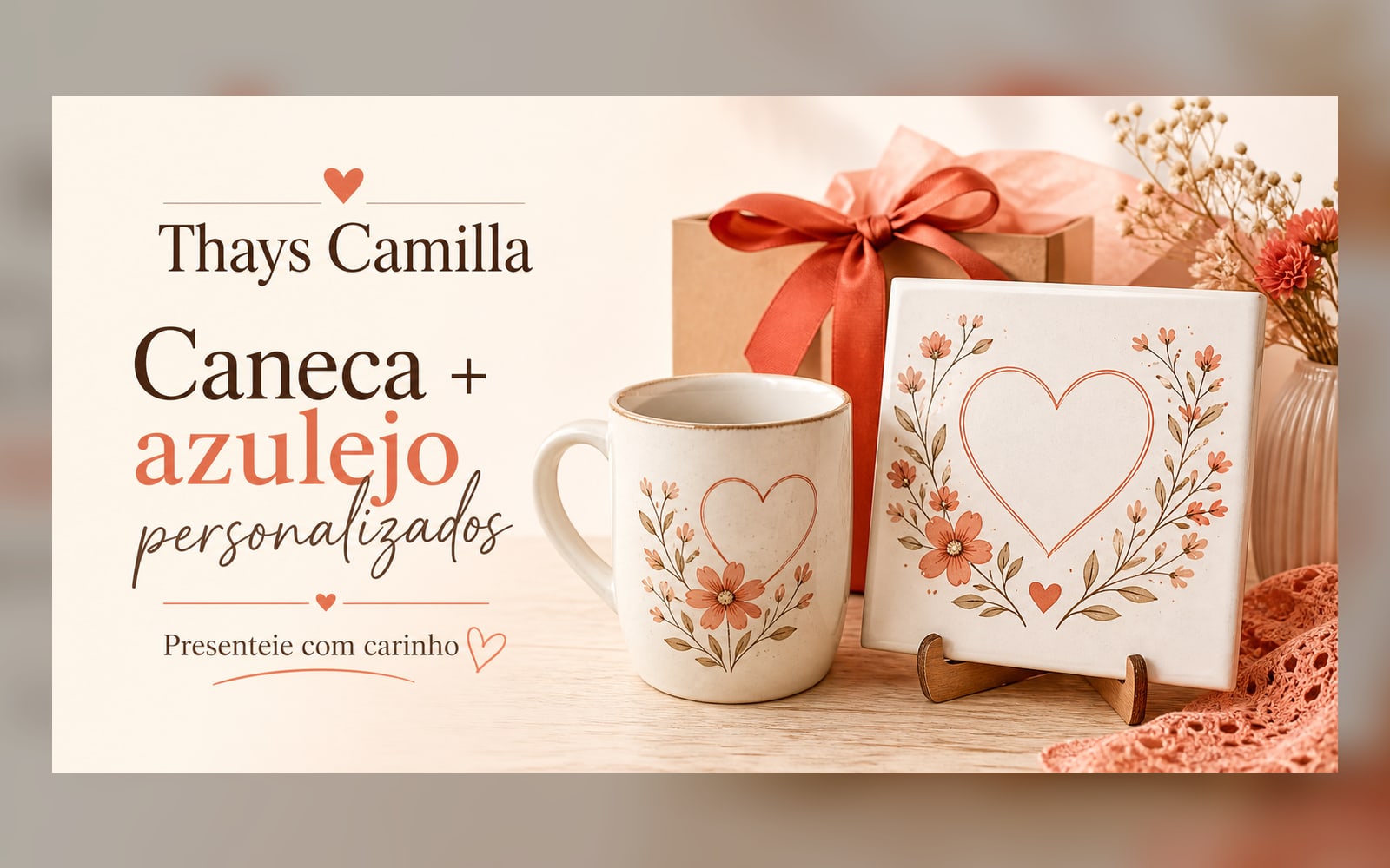 Capa do site Thays Camilla